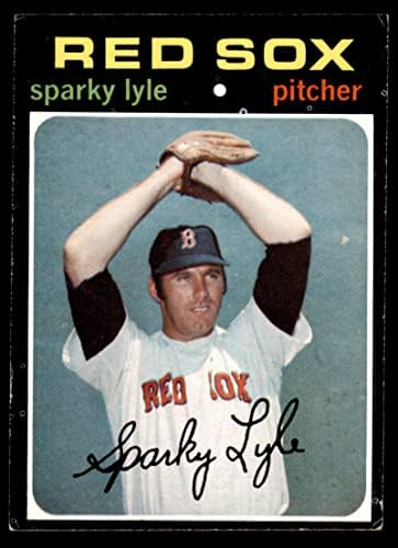 1971 Topps # 649 Sparky Lyle Boston Red Sox ex Red Sox