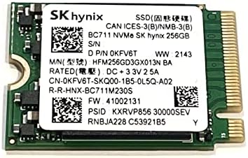 OEM SK Hynix 256GB M. 2 PCI-e NVME SSD interni SSD pogon 30mm 2230 faktor oblika M ključ Steam Deck