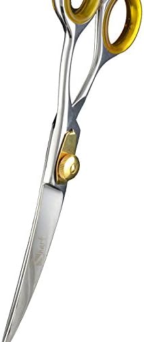 Sharf Gold Touch makaze za kućne ljubimce, 8.5 Inc makaze za njegu, 8.5 inčne zakrivljene makaze