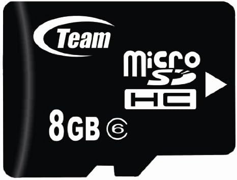 8GB Turbo klase 6 MicroSDHC memorijska kartica. Velike brzine za Motorola Barage V860 Brute I680 dolazi sa besplatno SD i USB adapteri. Doživotna Garancija