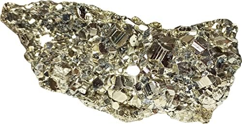 Aldomin® prirodni zlatni zlatni pirit izlečenje kristalnog sirovog / grubog oblika geoda / klastera