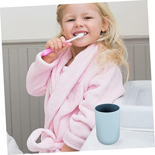 Hemoton 4 kom posuda za pranje četkica za zube posuda za pranje zuba posuda za pranje zuba četkica za zube čaša Plastična čaša za kupatilo četkica za zube šolje plastične šolje za kupatilo student TPR Simple