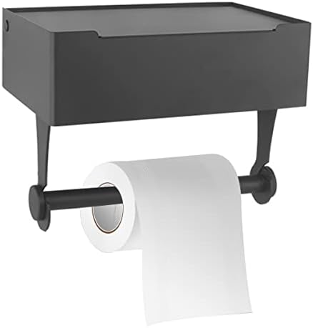 Držač za toaletni papir sa dispenzernim maramicama, za kupaonicu s obrisom za pohranu sa brisanjem, držite brige skrivene iz vidokruga - zidni nosač od nehrđajućeg čelika