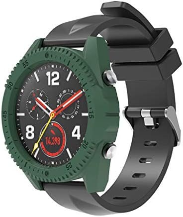 Shan-s futrola za Huawei Watch GT Smart Watch, Ultra tanka zaštitna futrola protiv ogrebotina Hard PC futrola za sve oko branika otporan na udarce zaštitni okvir ljuske sa 3 kom štitnikom za ekran od kaljenog stakla
