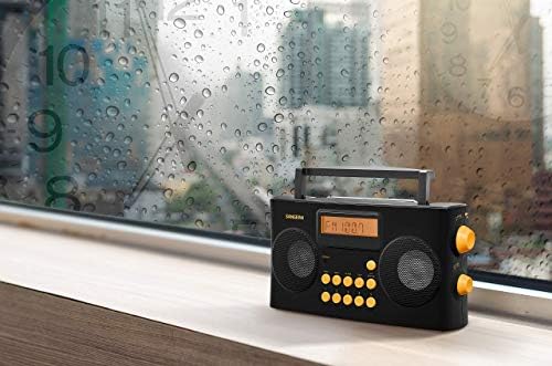 Sangean PR-D17 AM / FM - RDS prenosivi Radio specijalno dizajniran za slabovide sa korisnim vođenim glasovnim