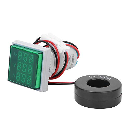 AC strujni tester za napon sa trocifrenim LED ekranom Višenamjenski multimetarski panel metara voltmeter ammetra