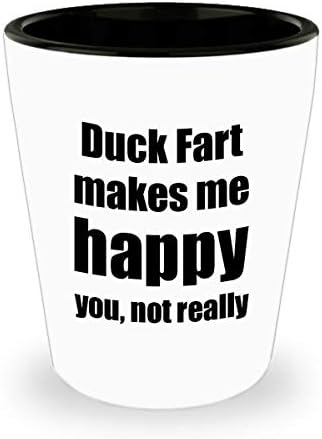 Duck Fart Koktel Shot Glass Lover Fan Funny Poklon Ideja Za Prijatelja Alkohol Miješano Piće Liquor 1.5 Oz Shotglass