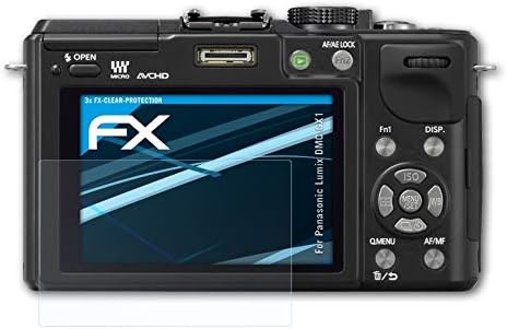 Atfolix Zaštitni film Kompatibilan je s Panasonic Lumix DMC-GX1 zaštitnikom zaslona, ​​ultra-Clear FX zaštitni film
