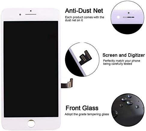 Kompatibilno za zamjenu ekrana iPhonea 7 bijeli A1660 A1778 A1779 digitalni LCD ekran sa glatkim dodirom Komplet alata za popravak