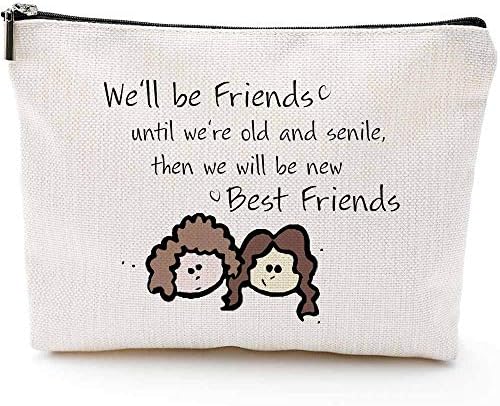 Bićemo prijatelji dok ne ostarimo i senilni-najbolji prijatelji BFF pokloni za žene - smiješni