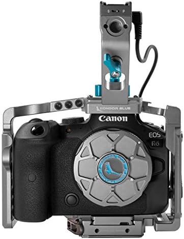 Kondor plavi R5 / R6 / R Potpuni kavez sa gornjom ručkom kompatibilan sa Canon kamerom | Sistem za