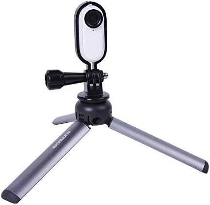 Metal Go 2 Mount adapter za montiranje za INSA360 Go 2 kameru, zaštitni okvir za kućište kamere sa 1/4 adapterom za navoj za kameru, sabirnice za šipke, nosač za usisavanje, ruksak, usisna čaša