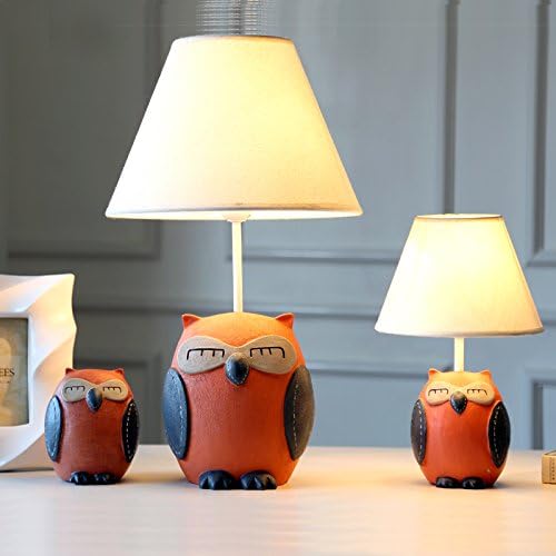 Nova životinja Catoon Owl noćno svjetlo stol optički iluzija lampe svjetla LED stolna lampa Božić Home