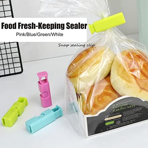 Tsugar Bread Bag Clip, Bread Bag Seal Clip za višekratnu upotrebu Easy Squeeze & amp; Lock za Snack Food