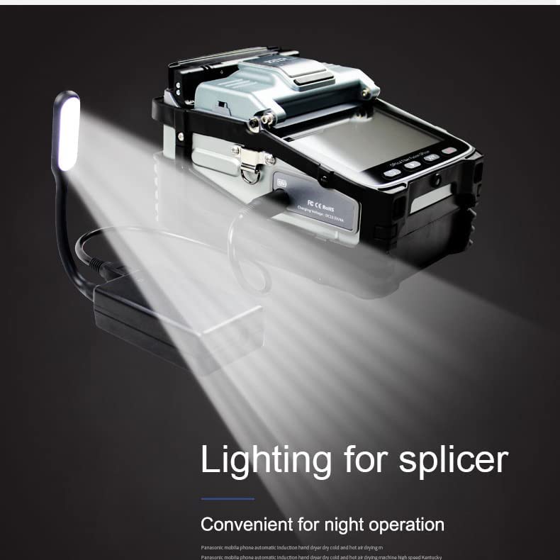 Qiusuo optički vlakno Fusion Splicer Fiber Cleaver Electric FTTH zavarivanje sa spajanjem sa vremenom za spajanje 8S Automatski režim grijanja SM & mm 3 u 1 držač vlakana bez zaglavljenog sinhronog rada