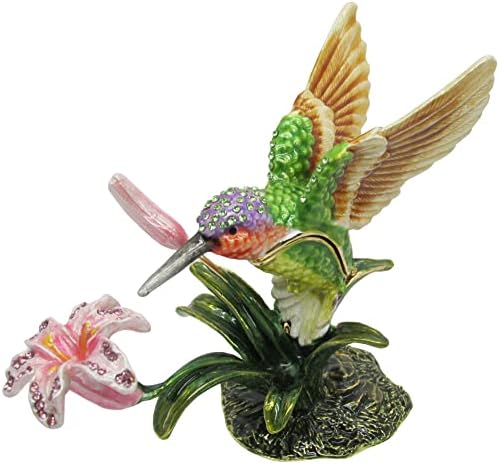 Hummingbird nakrajan sitnica sa austrijskim kristalima, br. 4