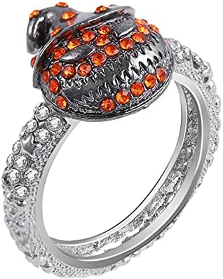Prstenovi prsta za žene Halloween modni modni prsten za prsten od bundeve Halloween nakit pokloni hladni prstenovi