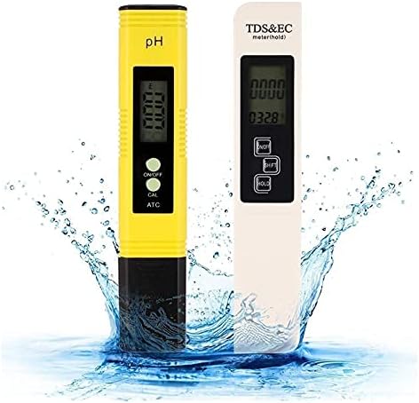 Yiwango precizno 4 u 1 pH metar, digitalni test kvaliteta vode TDS pH EK temperatura sa visokom preciznošću i LCD ekranu, tester za kvalitet vode praktični detektor kvaliteta vode