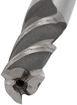Aexit 9mm Cutting End Mills prečnika 70mm dužine HSS 3-flauta ravno okruglo drška kraj mlin kvadratni