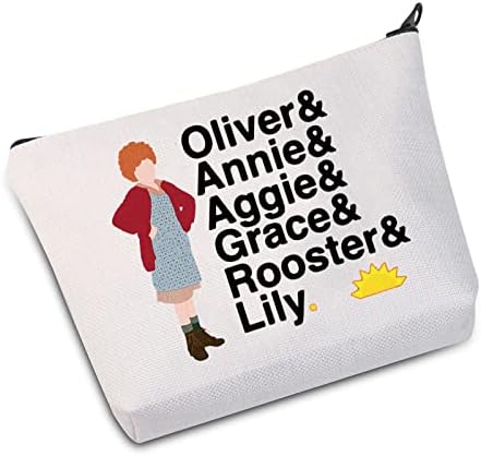 LEVLO Orphan Annie kozmetička torba za šminkanje muzičko pozorište poklon Broadway Annie torbica za šminkanje torbica za muzičke fanove