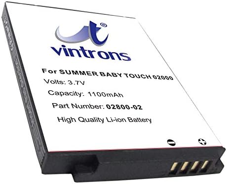 VINTRONS Li-ion baterija odgovara Ljeto JNS150-BB42704544, 02800-02, Baby Touch 02000, univerzalna