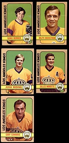 1972-73 TOPPS Los Angeles Kings u blizini tima Set Los Angeles Kings - Hokej GD + Kings - Hokej