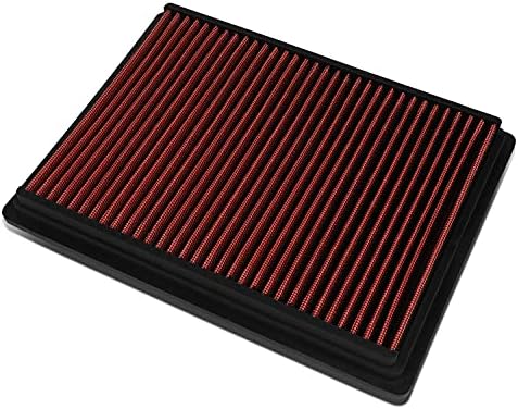 Pad pranje zamjenskih ploča filtra za vazduh Kompatibilan je sa Chrysler PT Cruiser 2,4l 01-05, crvena