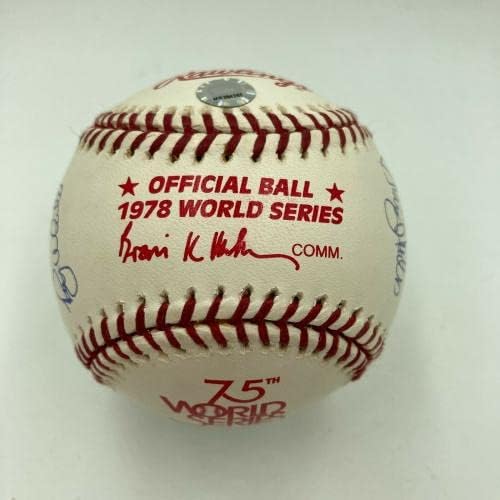 1978. Njujork Yankees World Series Champs TIM je potpisao W.S. Baseball JSA COA - autogramirani