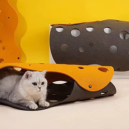 Fitenatity Mali CAT tunel za unutarnju upotrebu na otvorenom TOYS TOYS Peek Hole Hideaway Play igračke za mačke, zečeve, difrete, pse, kućni ljubimci