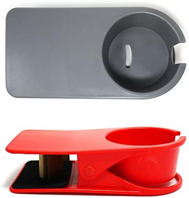 Siva & amp; Crvena držač čaša za piće klip za stoni sto rub strane stezaljke na stolu strani