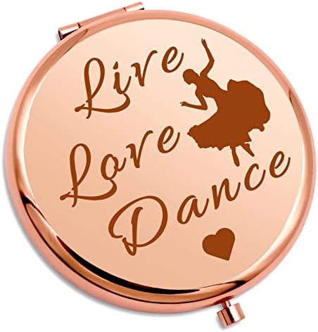 Dance Lover poklon za žene Dance Teacher kompaktno ogledalo za šminkanje Dance poklon za Baletanku
