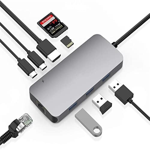 IULJH USB HUB na Multi USB 3.0 Adapter Dock za M1 Pro Air Accessories USB-C tip C SD TF Splitter