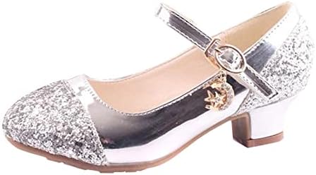 Djeca Cipele Visoke Potpetice Djevojke Princeza Single Shoes Obuća Cipele Performanse Cipele Djeca Crystal