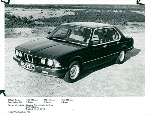 Vintage photo of Motor Car BMW