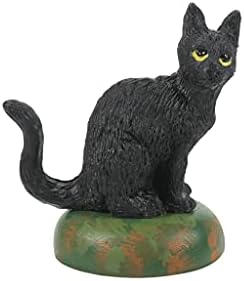 Odjel 56 seoski dodaci Halloween of CATS figurinski set figurica, 1.125 inča, crni