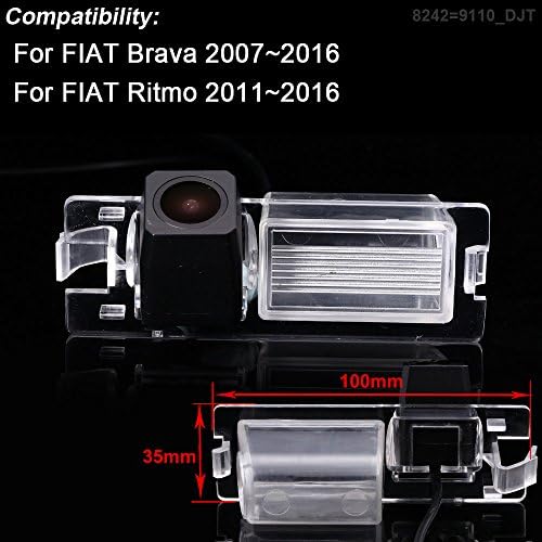 Vodootporna kamera za vožnju unazad sa širokim uglom gledanja sa noćnim vidom za Brava 2007-