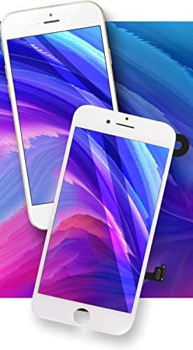Bijela za iPhone 7 Plus 5,5 inčni LCD ekran osetljiv na dodir digitalizator stakleni sklop zamena sa prednjom
