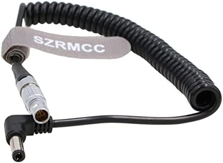 SZRMCC 6 PIN muški do DC 2.5 zavojni kabel za namotani za DJI fokus Pratite motornu jedinicu