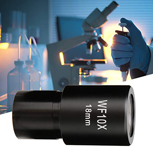 Mikroskop okular, jednostavno podešavanje izdržljivo sočivo okulara za uvećanje WF10X sa širokim uglom skale za laboratoriju