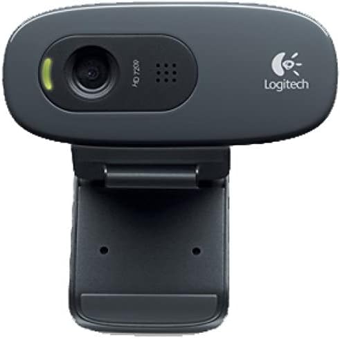 Logitech C270 HD web kamera-ožičena-Crna