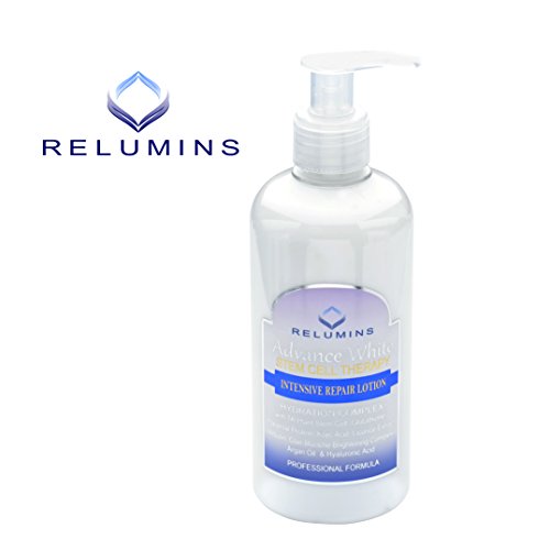 Relumins 3 bočice autentičnog naprednog losiona za intenzivnu popravku terapije bijelim matičnim ćelijama-najnaprednije posvjetljivanje kože & popravak