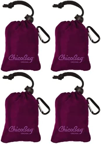 ChicoBag originalna torba za višekratnu upotrebu sa kopčom za karabiner | kompaktne torbe za namirnice