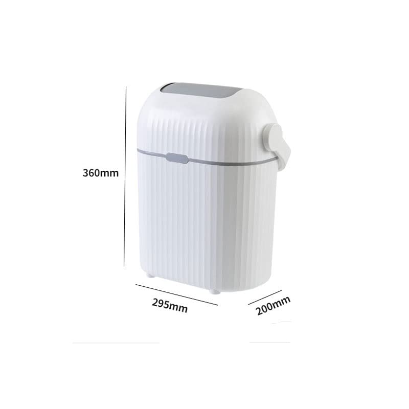 UXZDX Portable Shake pokriće zapečaćeno smeće za brtvene smeće može kupatilo kupatilo, plastična brtva ručica