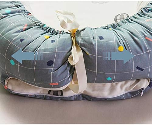 Xunmaiflb prijenosni krevet za bebe prijenosni, zaštita od pritiska, pamuk, bionički krevetić, Sklopivi