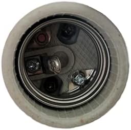 E27 Keramička Lampa Držač Svetlosne Utičnice Osnovni Dodatak Adapter Sa Navojnim Poklopcem Za Retro