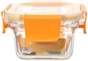 SZYAWBDH Bento kutije Glass Box svježe zadržavanje kuhinje, sa zatvorenim poklopcem, može zadržati voće, povrće i druge sastojke
