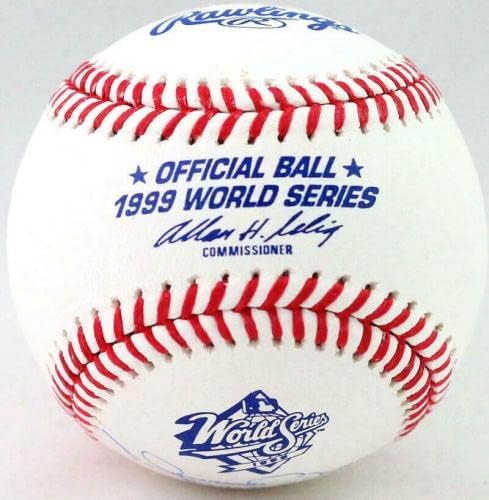 Mariano Rivera autografirala Rawlings Oml 99 WS bejzbol W / 99 WS MVP- JSA AUTH - AUTOGREMENA BASEBALLS