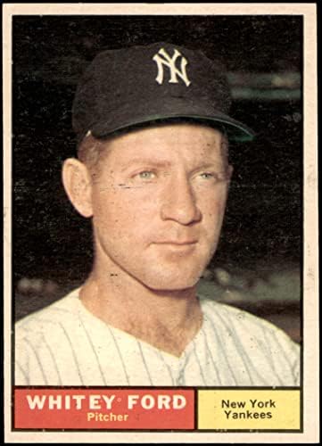 1961 FAPPS # 160 Whitey Ford New York Yankees Ex Yankees