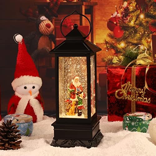 Božićni fenjer-snežni globus, muzički snježni globus, vodeni fenjer sa muzikom i djetetom, rotirajuće lampice, božićne ukrase