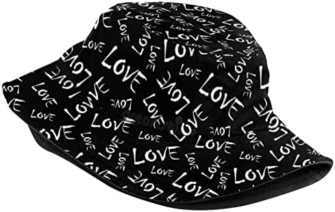 Valentines Dnevna kašika za žene muškarci, modni pakirani ljubavni heart head šešir na otvorenom ribarske
